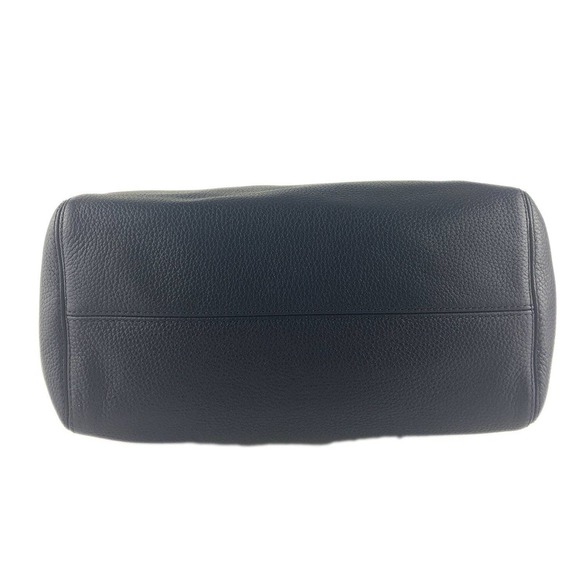 Michael Kors Jet Set Chain Item Large Gather Leather Shoulder Tote Navy Nwt $328 - Picture 5 of 5